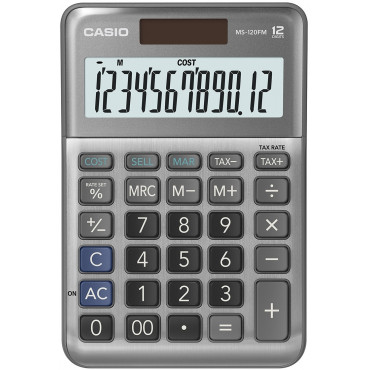Casio MS-120FM pöytälaskin | Porin Konttorikone Oy
