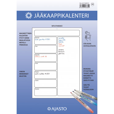 Jääkaappikalenteri | Porin Konttorikone Oy