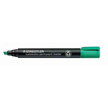 Staedtler Lumocolor 350 huopakynä vihreä 2-5 mm viisto | Porin Konttorikone Oy
