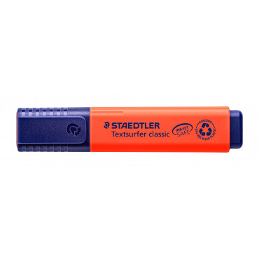 Staedtler TextSurfer Classic  korostuskynä punainen | Porin Konttorikone Oy