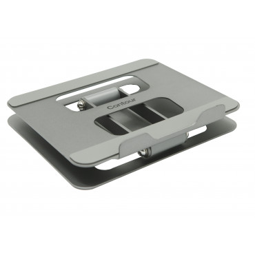 Contour Laptop Riser Steel | Porin Konttorikone Oy