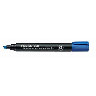 Staedtler Lumocolor 350 huopakynä sininen 2-5 mm viisto | Porin Konttorikone Oy