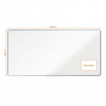 Nobo Premium Plus valkotaulu 200 x 100 cm emali | Porin Konttorikone Oy