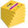 Post-it 654 Super Sticky ultrakeltainen 76 x 76 mm | Porin Konttorikone Oy