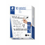 Staedtler Lumocolor 351B valkotaulukynä musta 2-5 mm viisto | Porin Konttorikone Oy