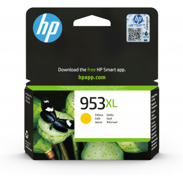 HP 953 XL mustesuihkuvärikasetti keltainen | Porin Konttorikone Oy