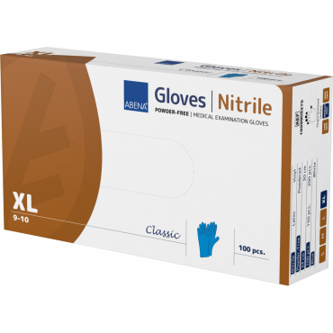 ABENA Classic nitriilikäsine XL sininen (100) | Porin Konttorikone Oy