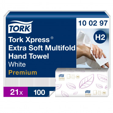 Tork Xpress Extra Soft ketjutaitettu käsipyyhe H2 | Porin Konttorikone Oy
