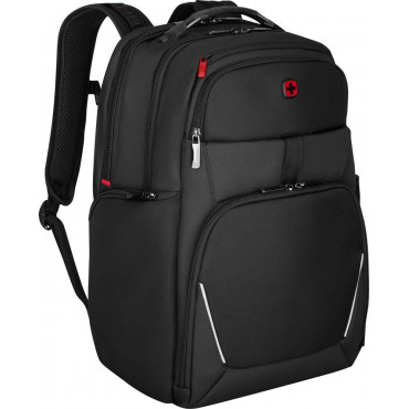 Wenger Meteor reppu 17″ tietokoneelle musta | Porin Konttorikone Oy