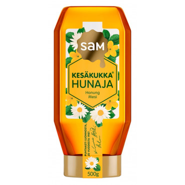 SAM Kesäkukka juokseva hunaja 500 g | Porin Konttorikone Oy