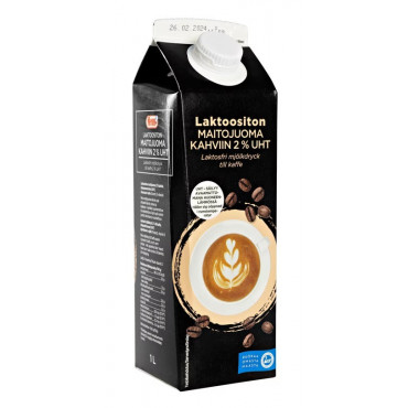 Menu maitojuoma kahviin 2 % 1 L UHT lton | Porin Konttorikone Oy