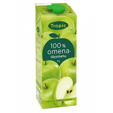 Tropic 100 % Omenatäysmehu 1 L | Porin Konttorikone Oy
